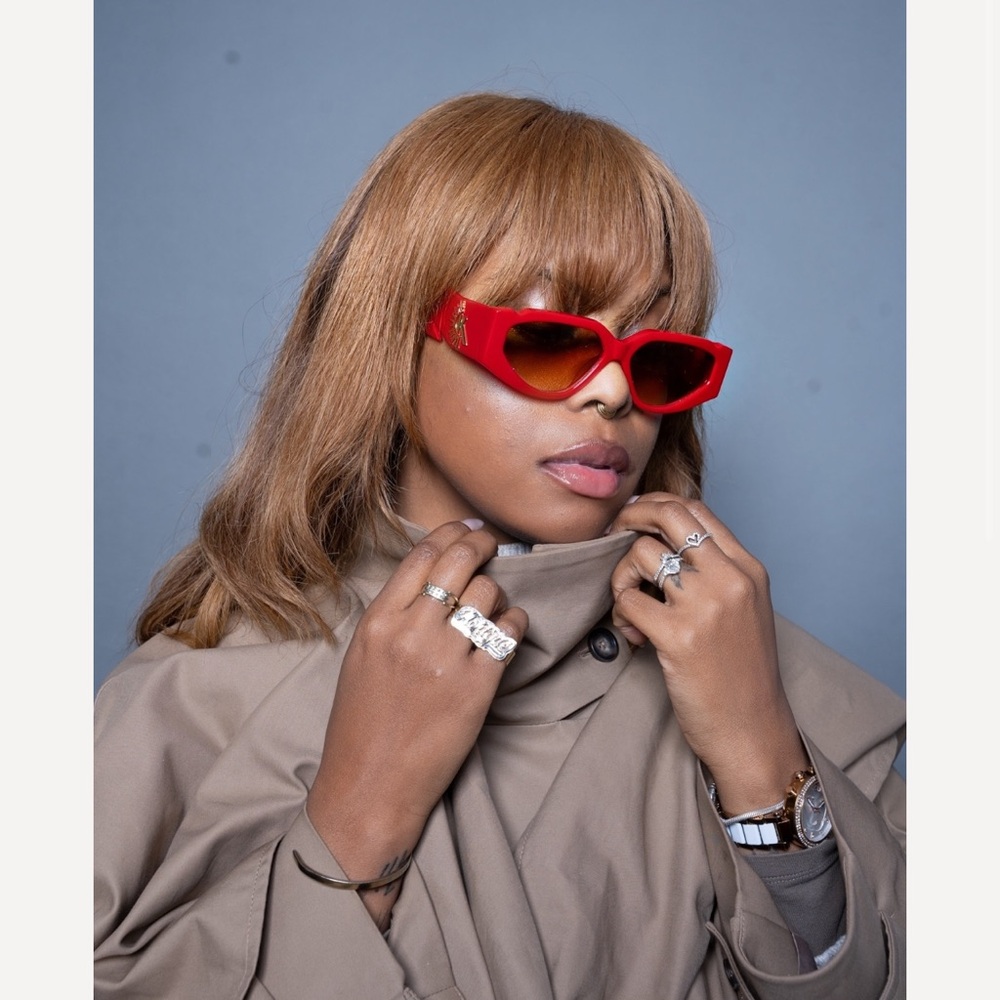 Kleechi Red Arcadia Sunglasses